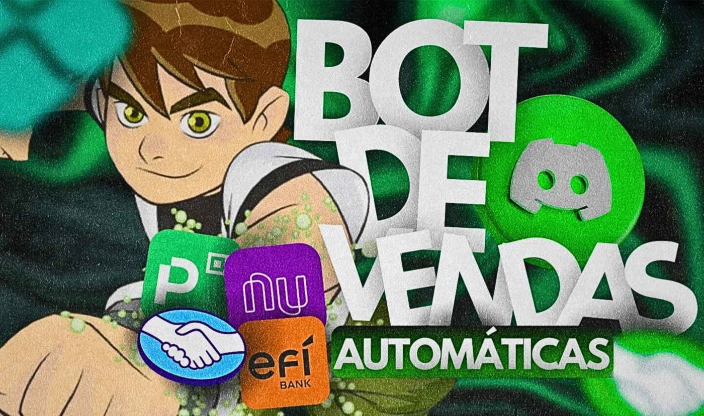 Bot de Vendas Automáticas Discord (PREMIUM)