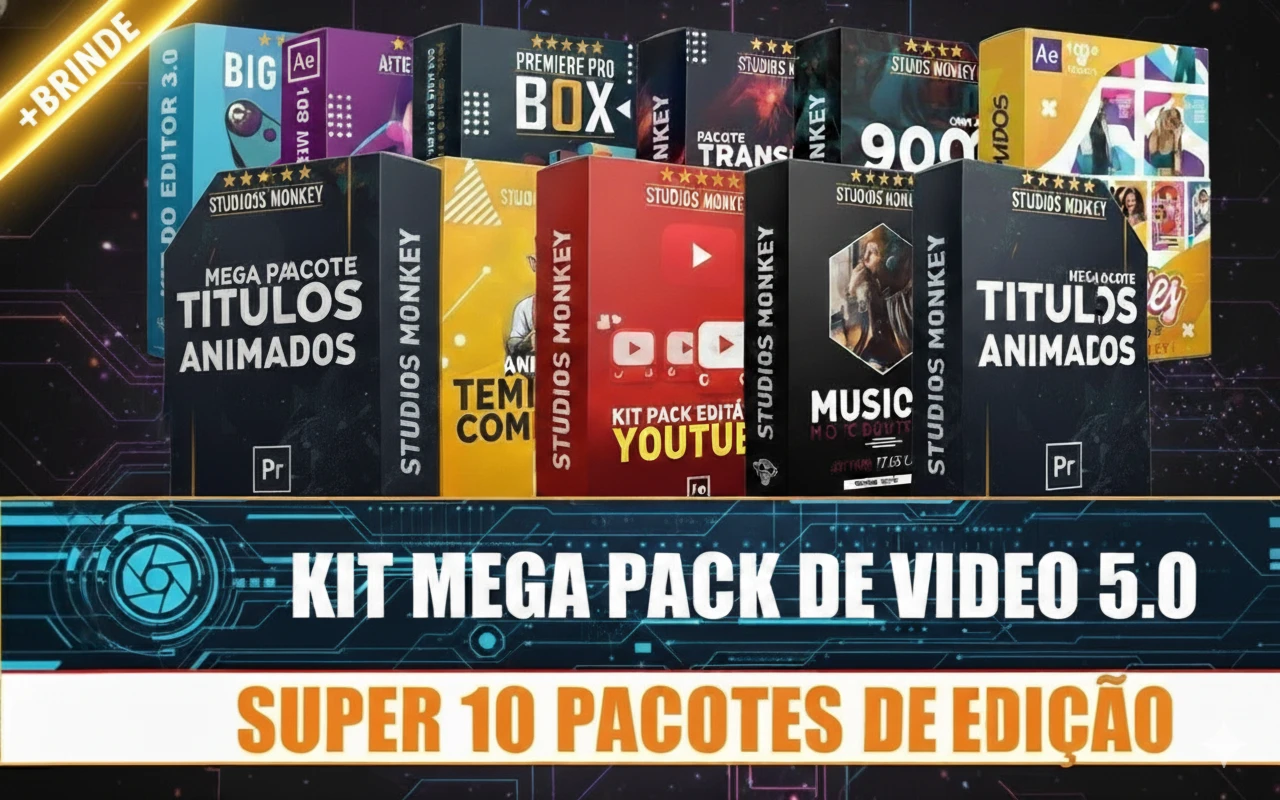 Pack  (Vídeo Pro Max)  + Brinde