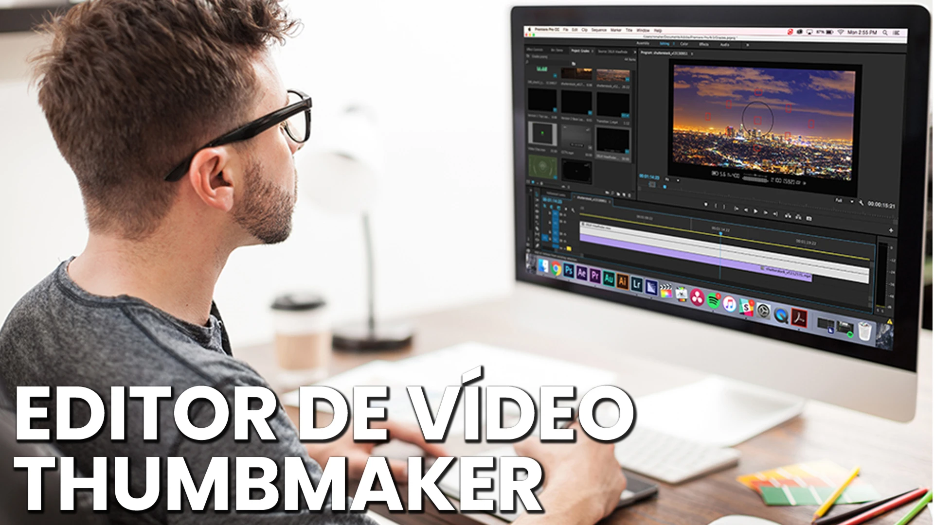 Editor De Video Curto E Longo + Thumbmaker