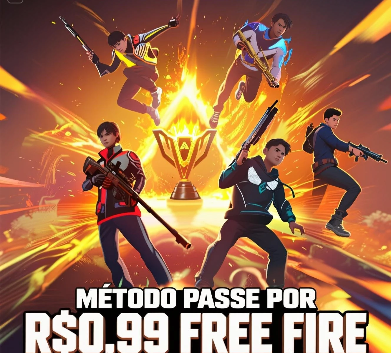 📘 Método para Pagar Menos no Passe do Free Fire
