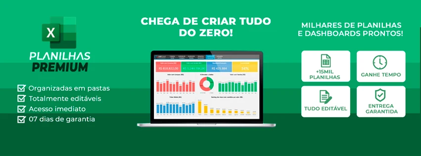 📊 Mais de 10.000 Planilhas Premium - Outros