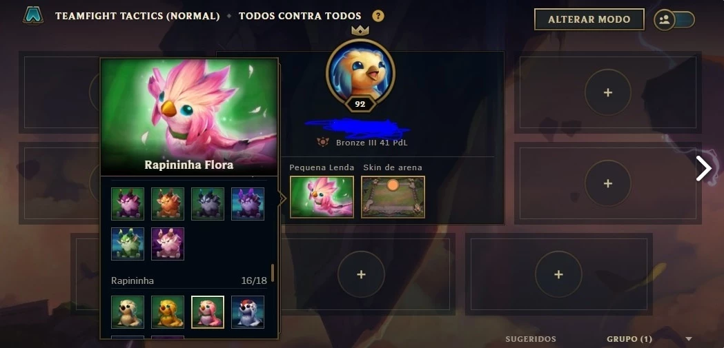 Conta Lol Skins Todos Os Campe Es E Mascote Do Tft League Of