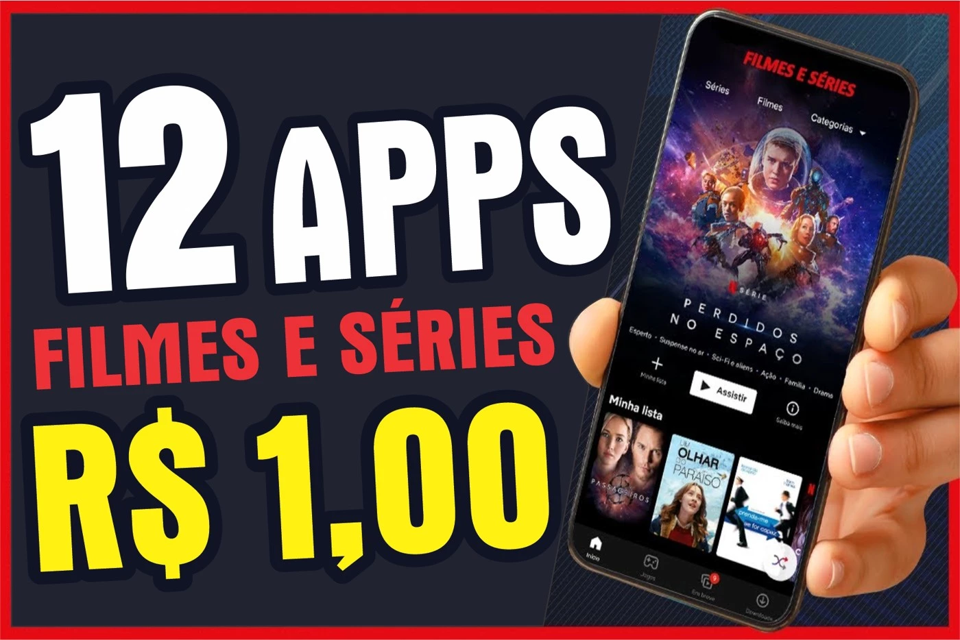 R$ 1,00 - APP Filmes e Séries - Assinaturas e Premium