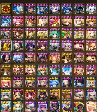 Conta SW - Ragdoll, Han, Cadiz e Wedjat e + - Summoners War
