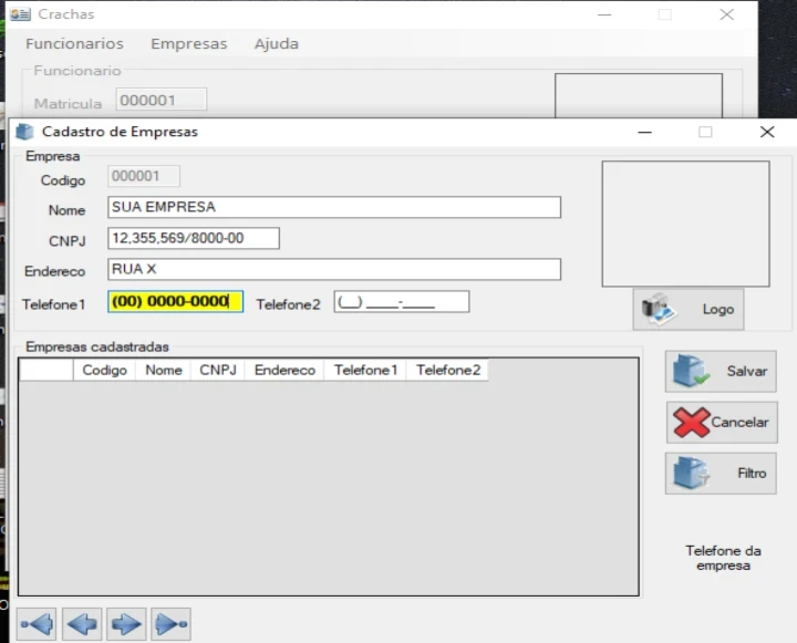 Criar Crachá com QR CODE - Outros