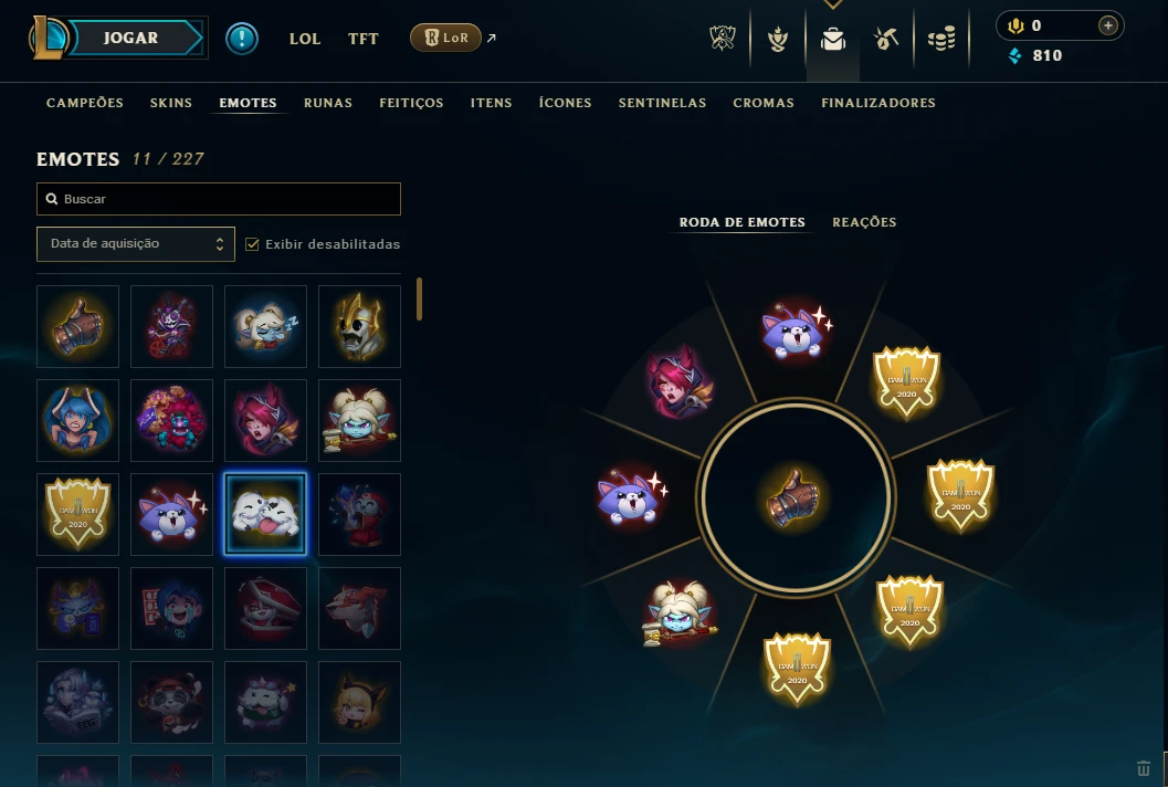 Prata 1 com 35 Champs e 6 Skins - League of Legends LOL