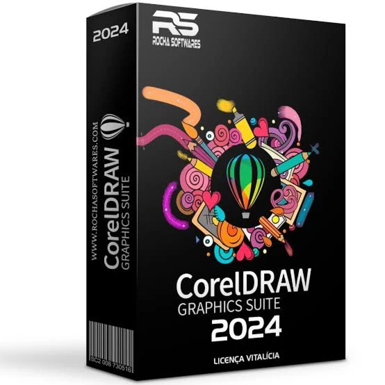 CorelDRAW Versões 20, 23 e 24 - Crackeado e Vitalício - Softwares and Licenses