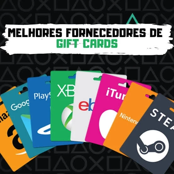 Melhores Fornecedores De Gift Card - GIFT CARDS BARATOS - Premium