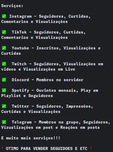 🥇 Painel De Seguidores Visualizções Likes E Comentarios - Social Media