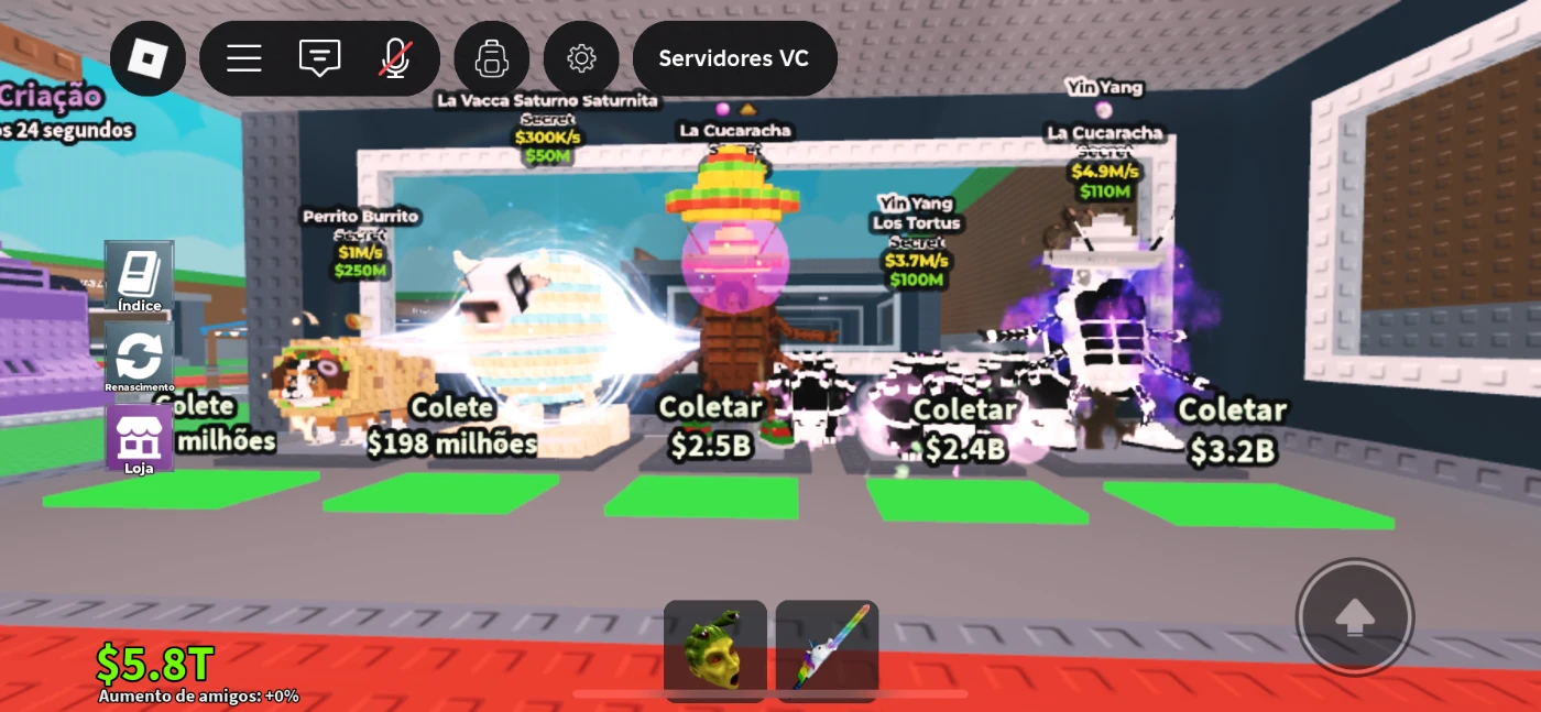 Caixa misteriosa 2 reais - Roblox