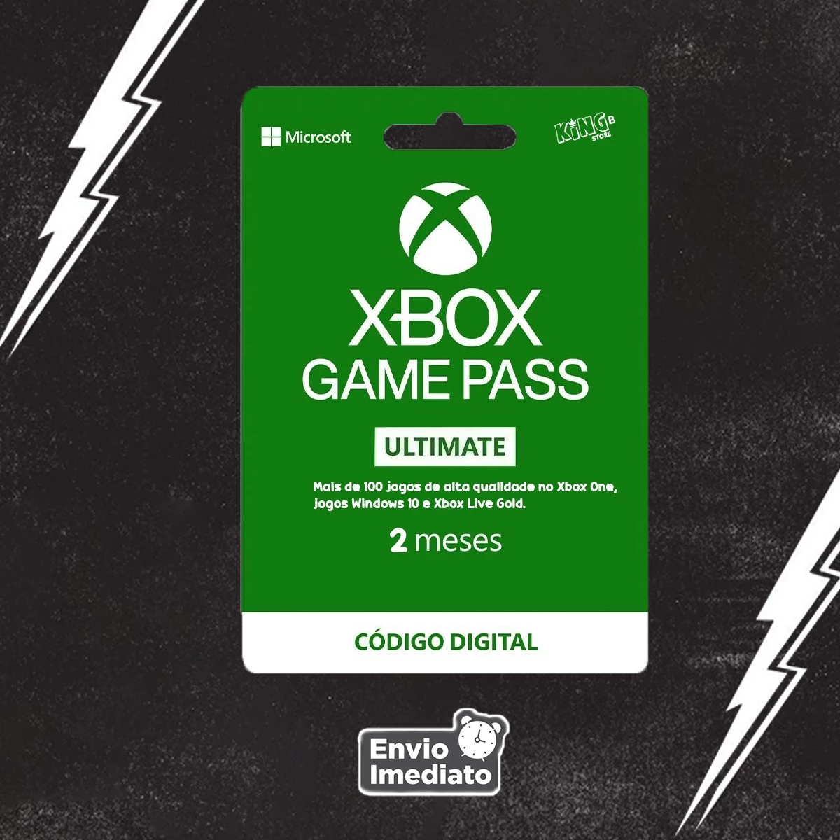 Xbox Gamepass Ultimate 2 meses +Promoção!! - Gift Cards
