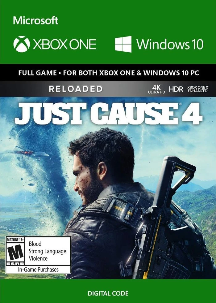 Xbox Just Cause 4 (Reloaded Edition) (Xbox One) #C19076