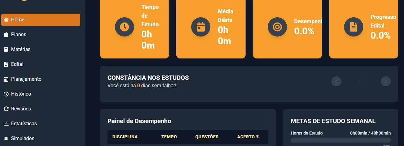 Gerenciador de Estudos - Outros