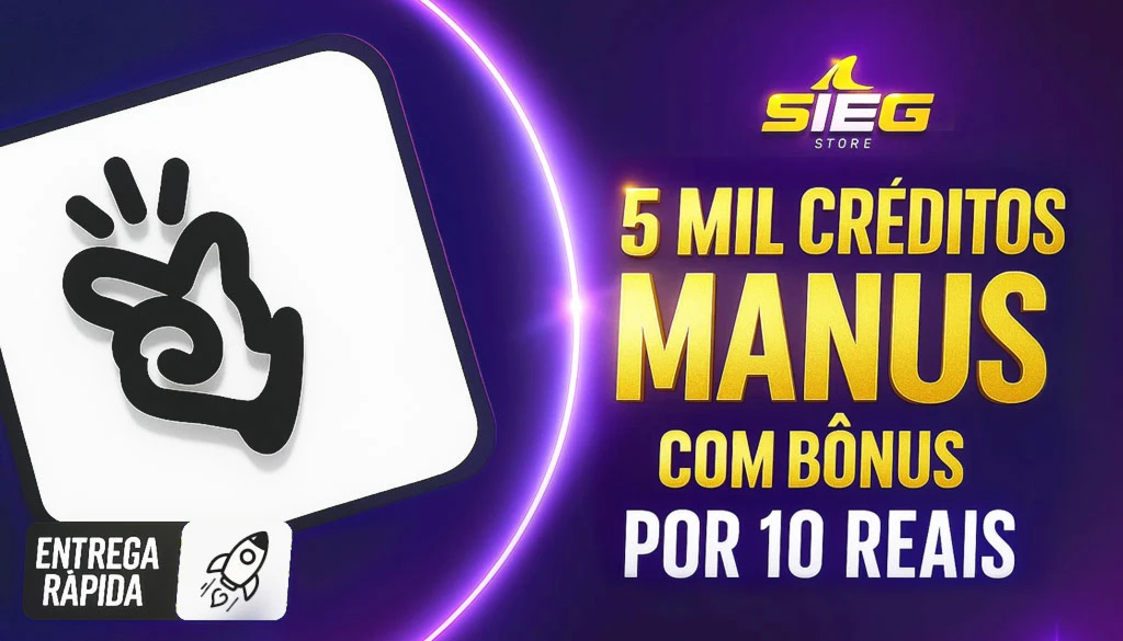 Manus AI - 5000 CRÉDITOS - Recarga na sua Conta - Manus IA - Outros