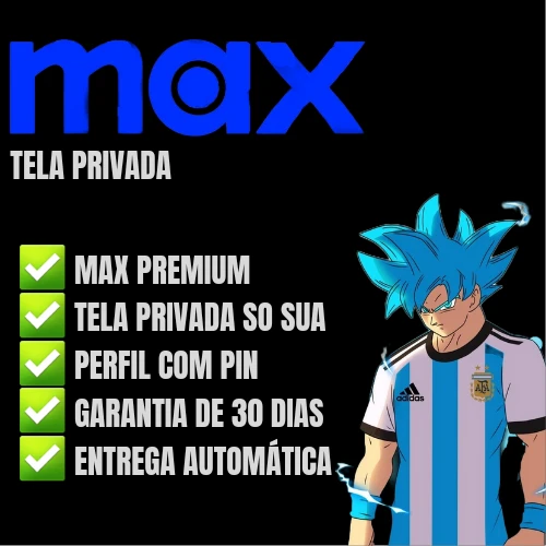 Hbo Max + Tela Privada + Entrega Automática - Assinaturas e Premium