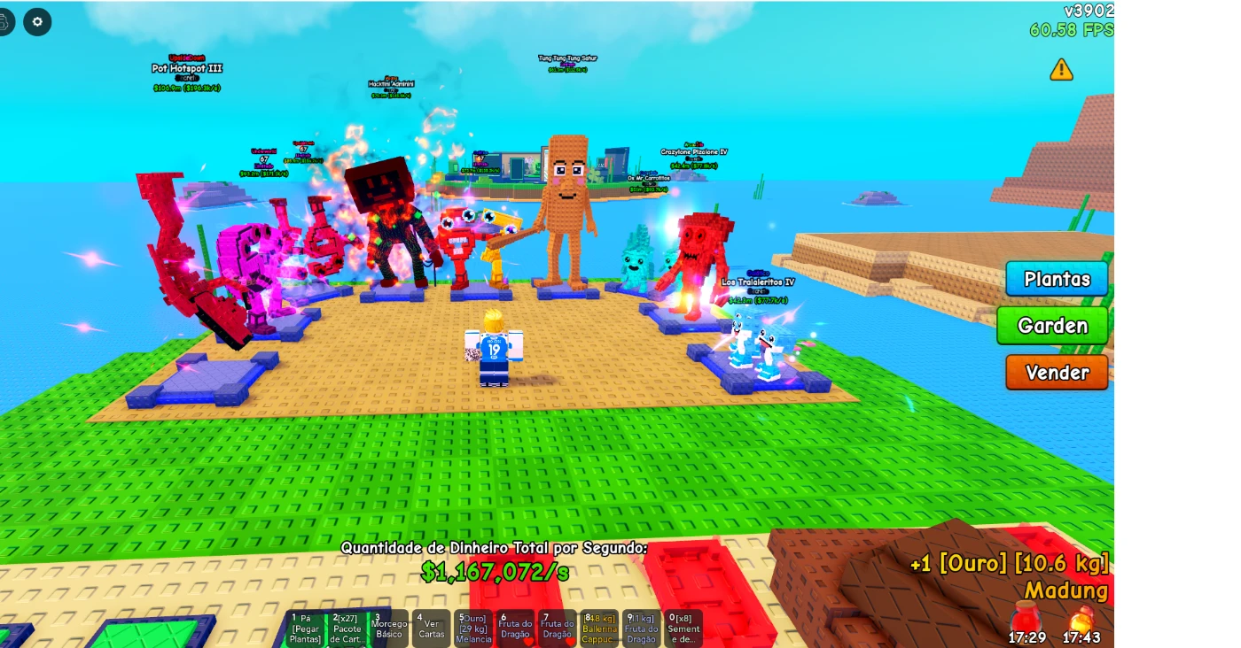 Brainrots de Plaints VS Brainrots - Roblox