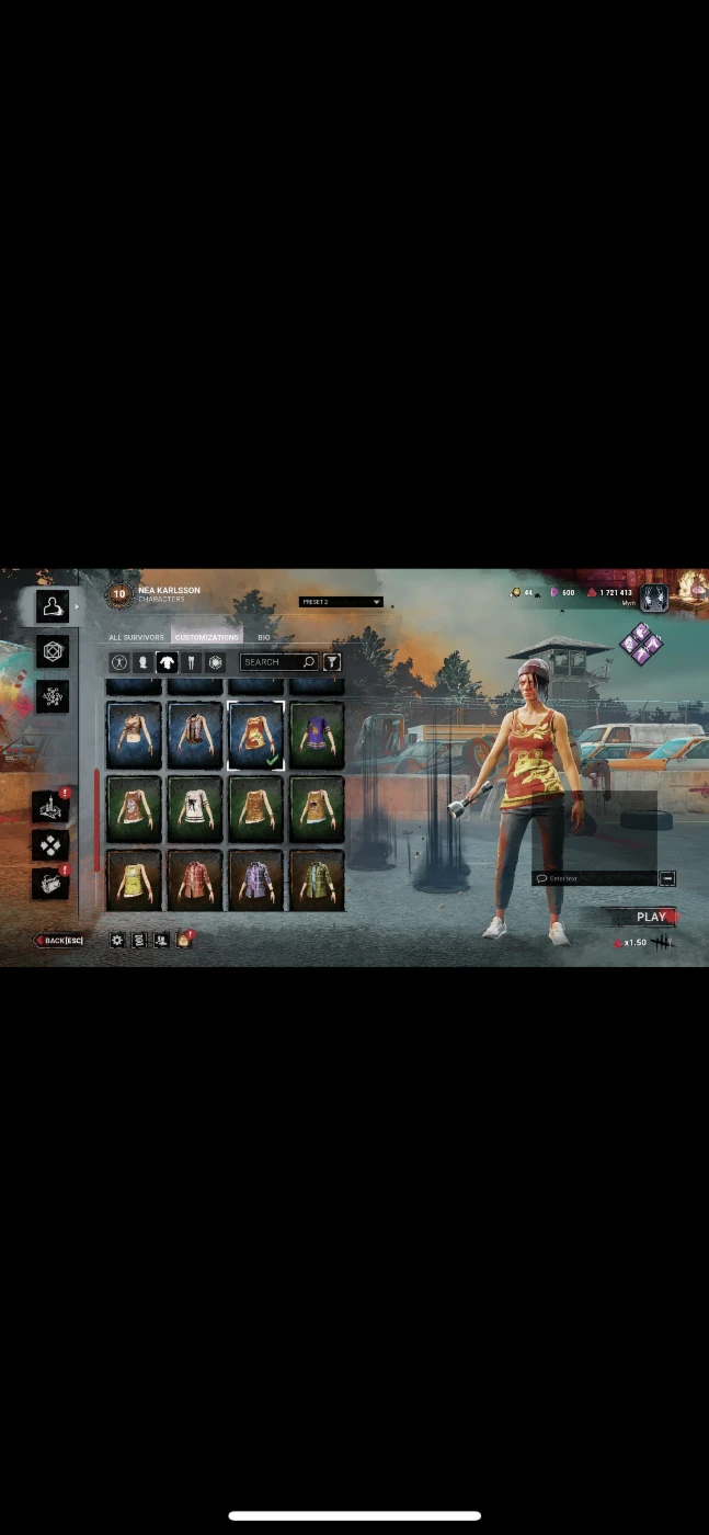 Selling dbd account ohwrecker wraith (inventory) - Adventure Quest World AQW