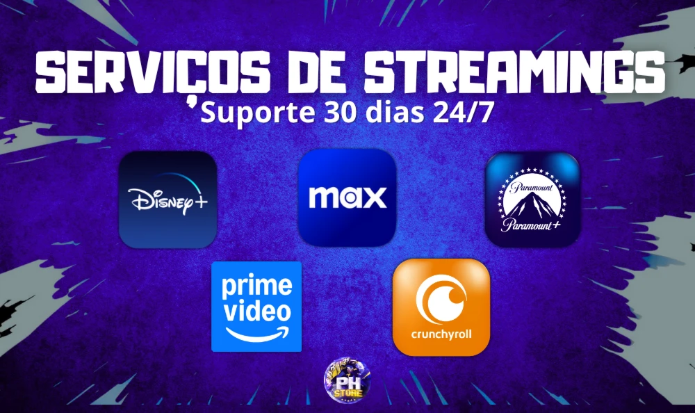 Hbo Max - Disney Plus - Prime Video - Crunchyroll - Premium