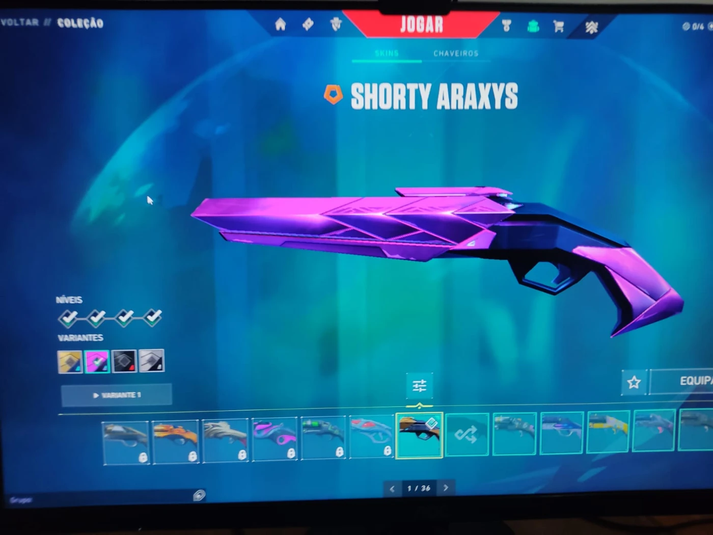 Conta Valorant Dima 3 (2K + Em Skins)