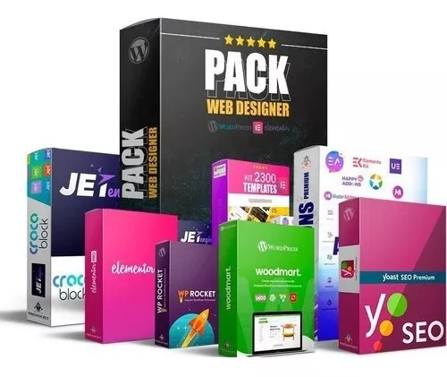 Pack Completo Elementor Pro - O Mais Vendido - Serviços Digitais