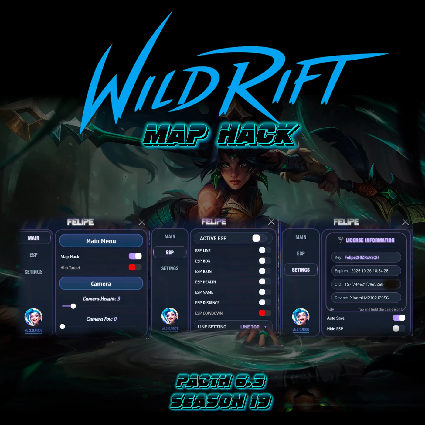 Map Hack WildRift Patch 6.3/100% Atualizado! Anti-Ban ATIVO - League of Legends: Wild Rift LOL WR