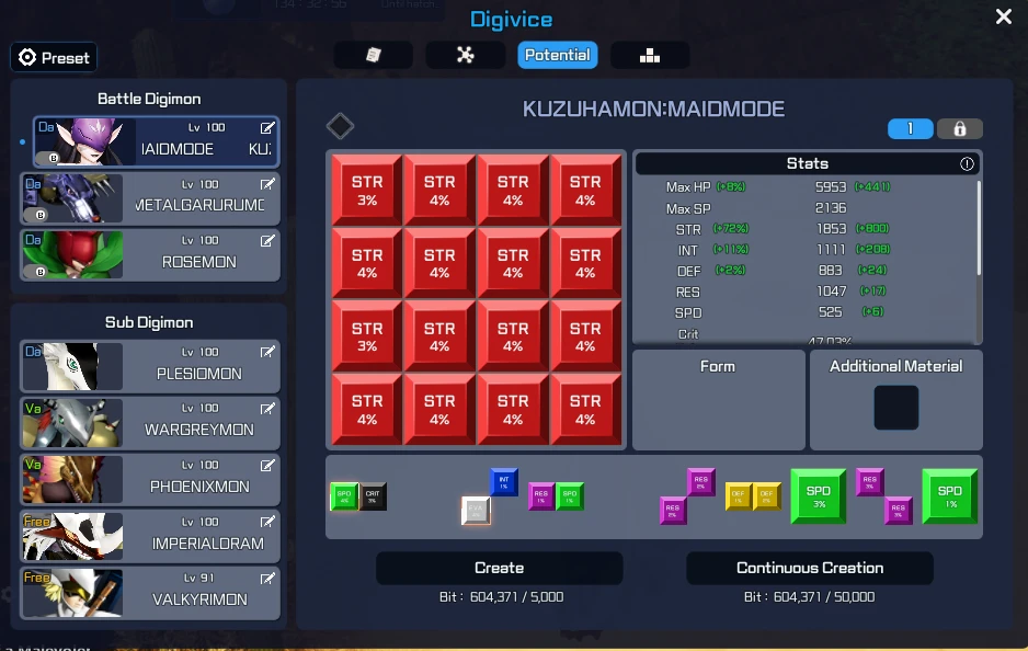 Conta Digimon Super Rumble server Koromon - Digimon Masters Online DMO