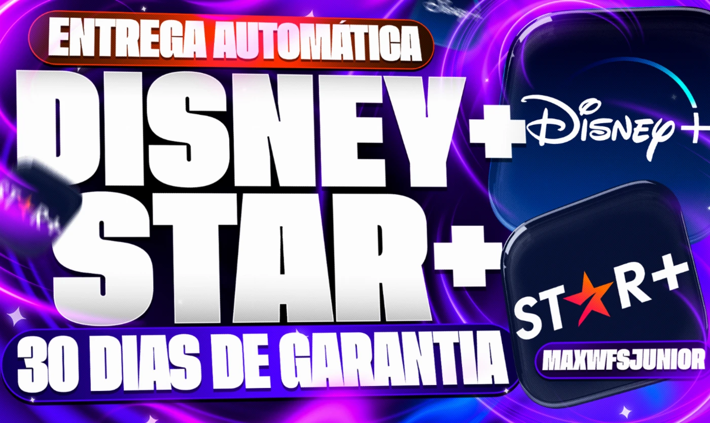 Disney Plus & Star Plus (30 Dias) | Apenas Sua + Entrega Ráp - Premium