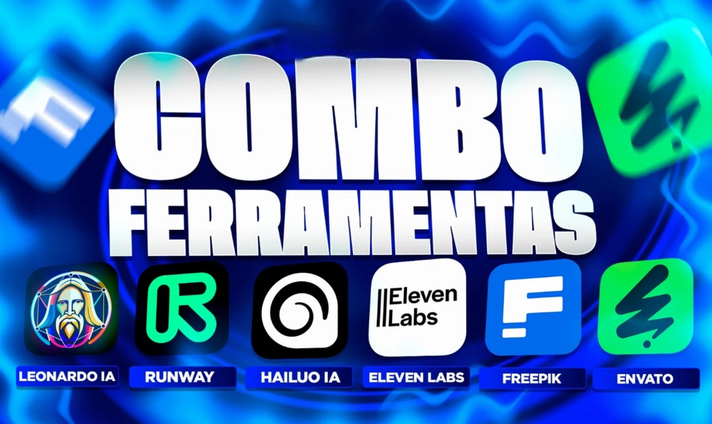 Combo ferrramentas de Ia - 30 dias - Assinaturas e Premium