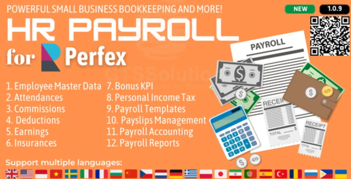 Folha de Pagamento de RH | Perfex CRM - Others