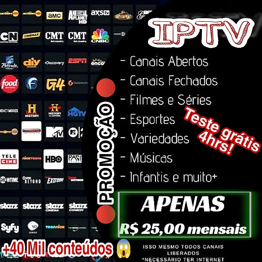 IPTV P2P TOP TESTE 4 HRS - Outros