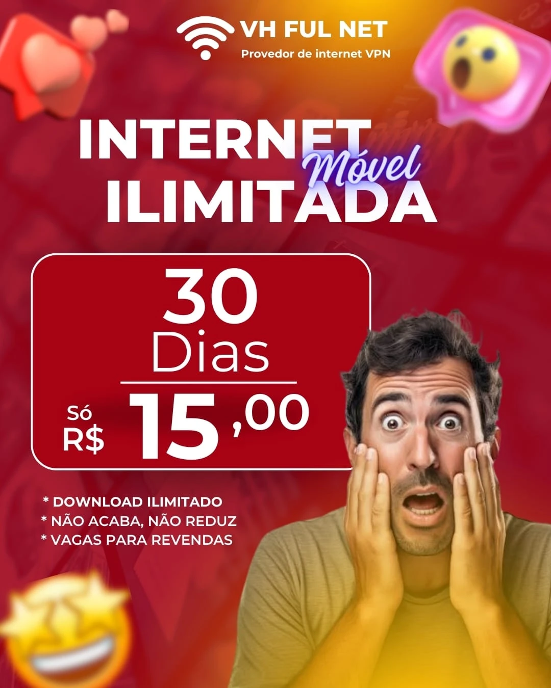 Internet Ilimitada Atraves De Aplicativo - Premium