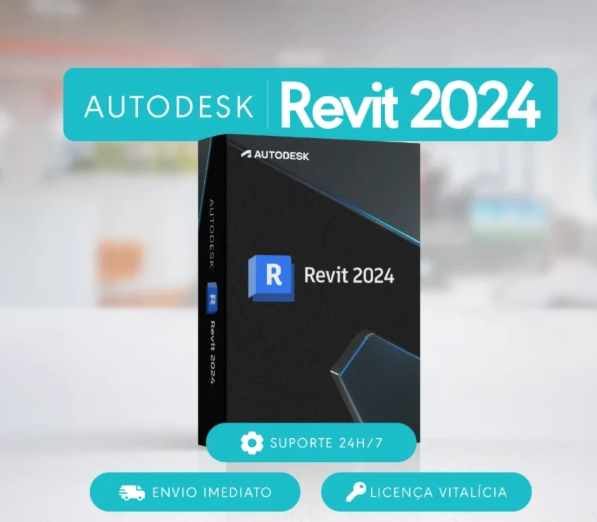 Revit 2024 para Windows / Mac- Original - Vitalicio + NF - Softwares and Licenses