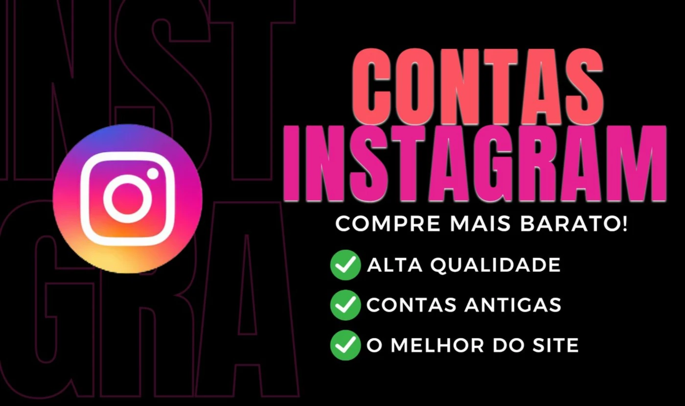 (Menor Preço) Contas Instagram Novas Por Apenas 2,99R$ - Redes Sociais