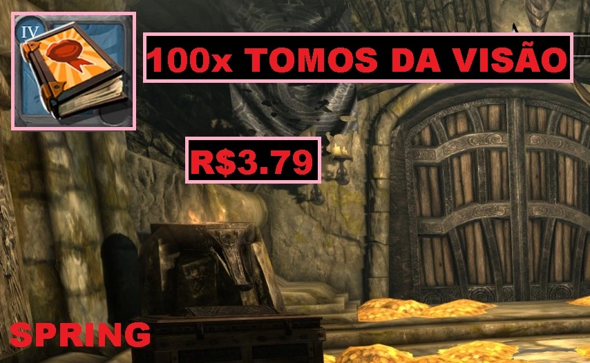 100x Tomos da visão - albion online