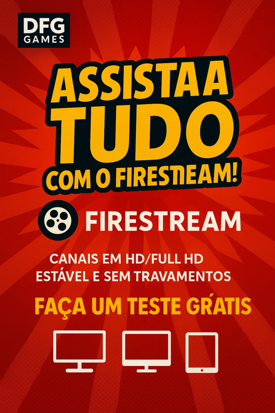 🔥 Milhares de filmes, séries e canais ao vivo na sua tela - Assinaturas e Premium