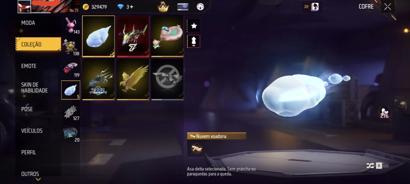 Conta de free fire braba a venda