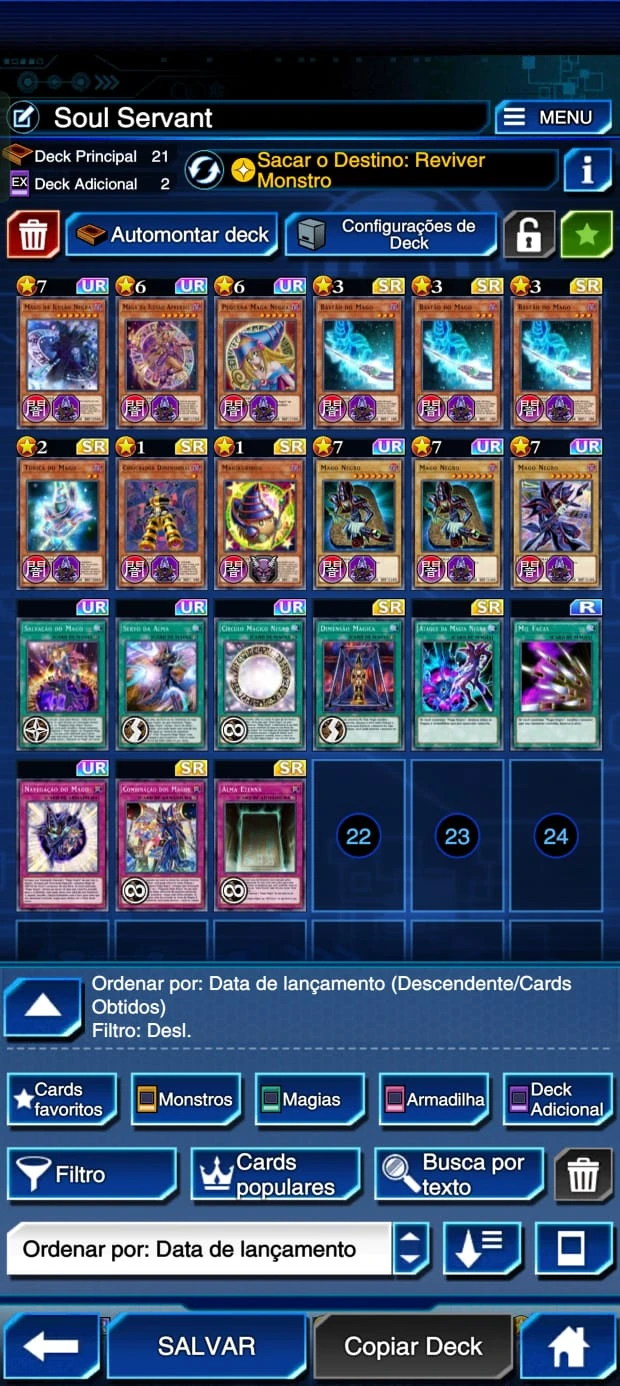 yu-gi-oh Duel Links conta