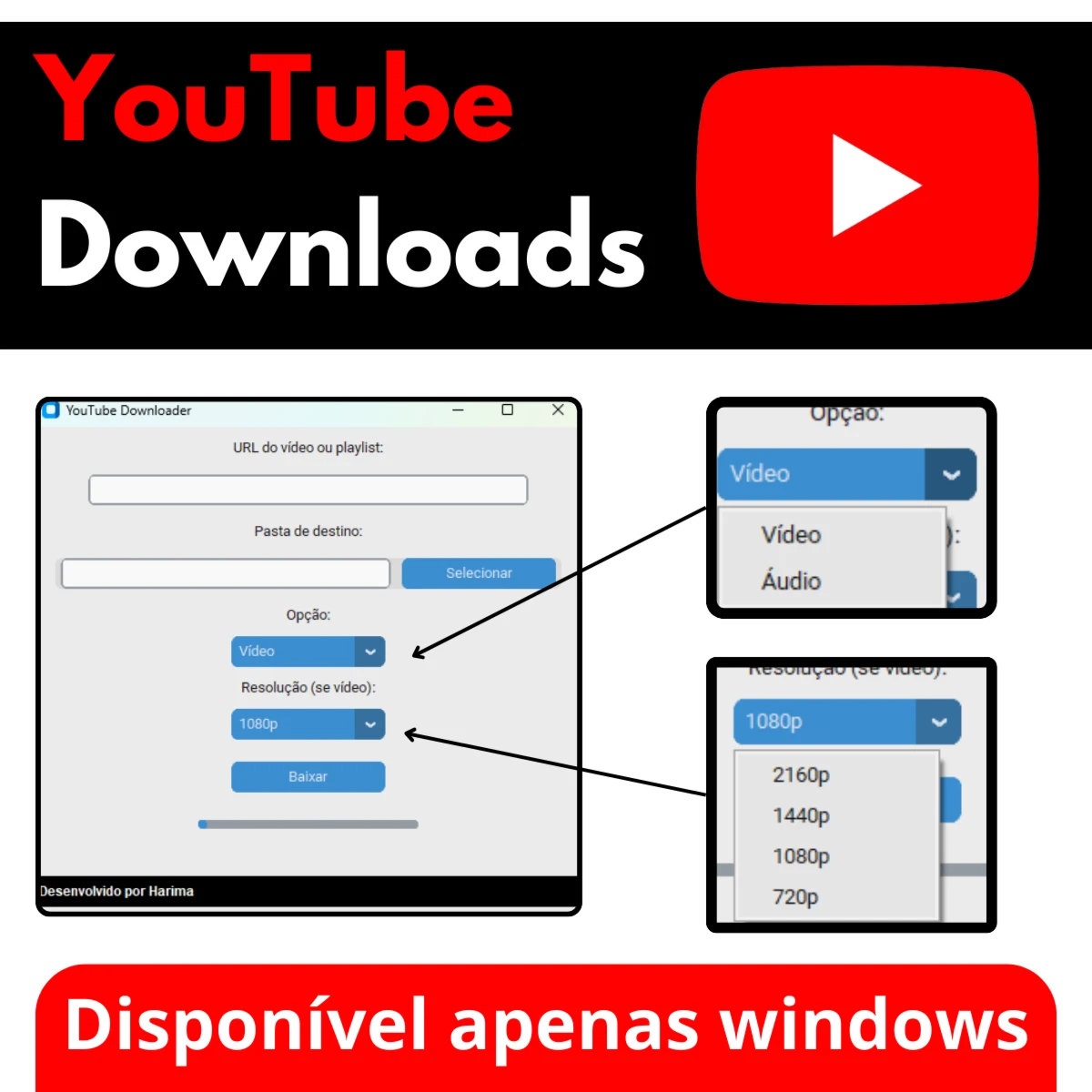 YTube Downloader – Baixe Vídeos em HD, Rápido e Fácil! - Digital Services