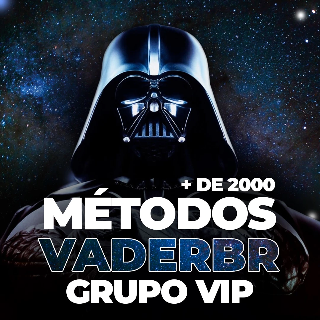 GRUPO DE MÉTODOS VADERBR PREMIUM - Redes Sociais