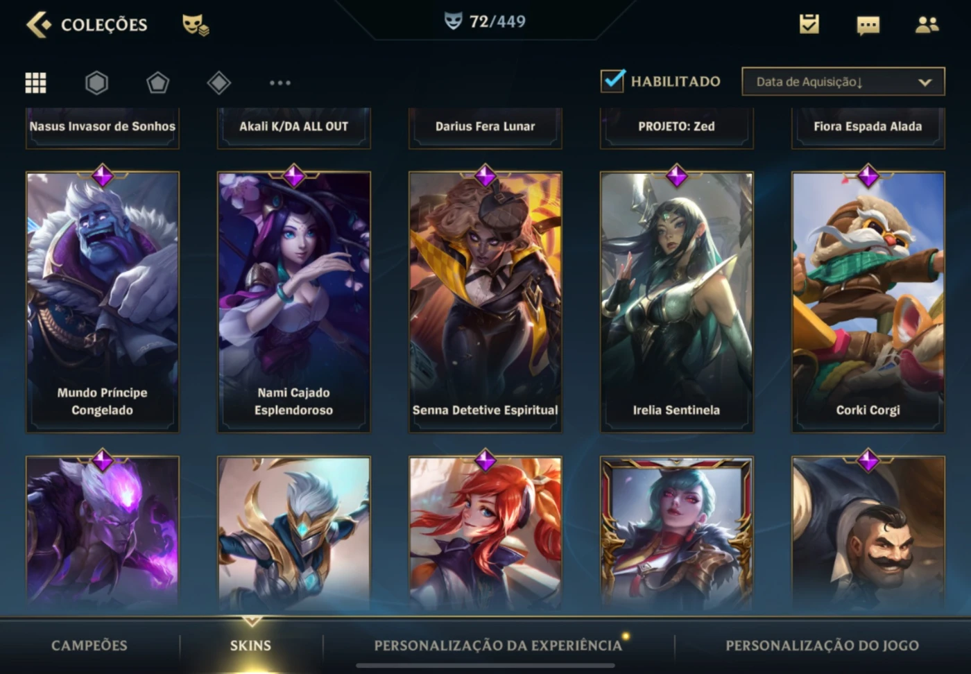 Conta Wild Rift Skins Herois League Of Legends Wild Rift Lol