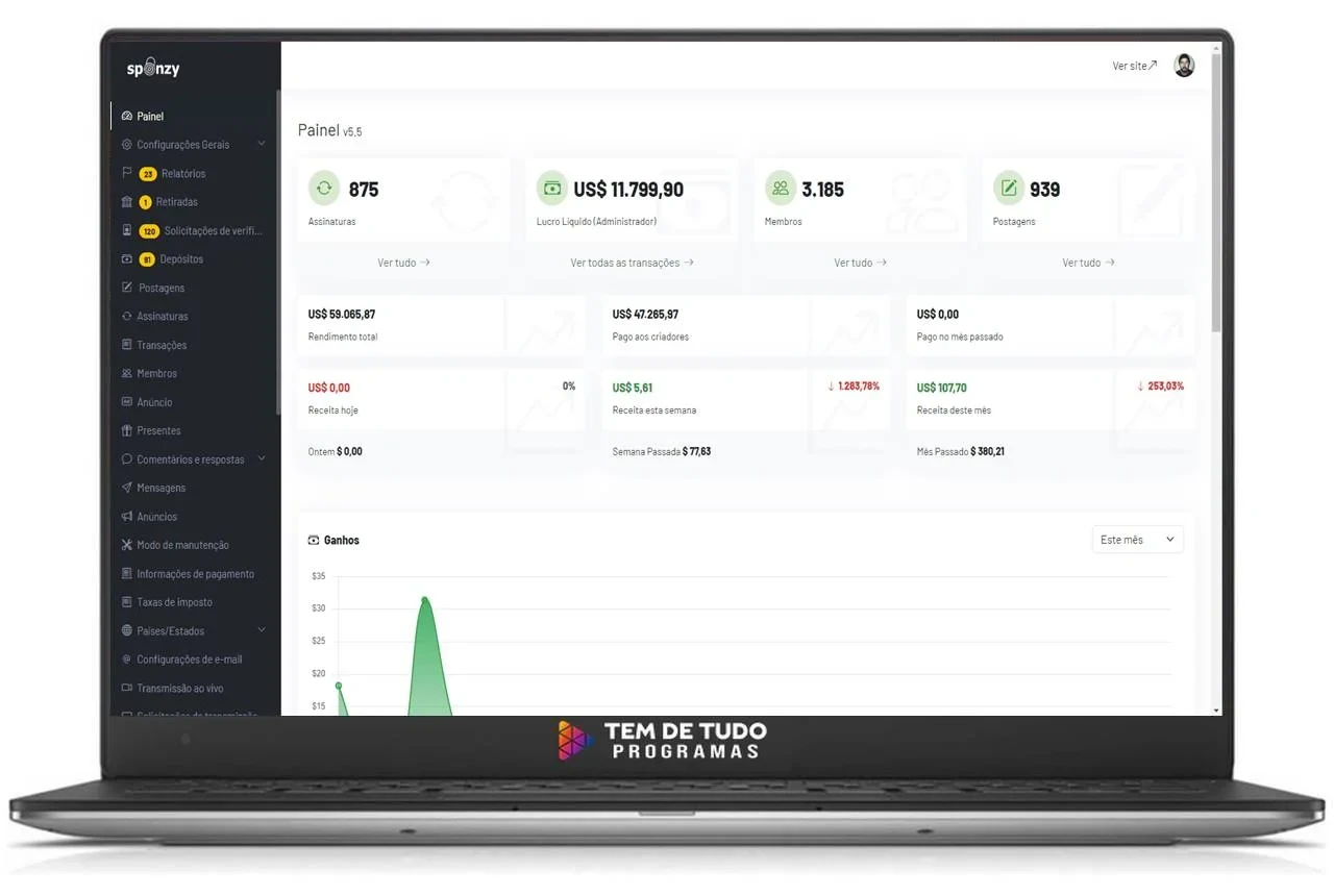 Script Onlyfans -  Em Português - Others