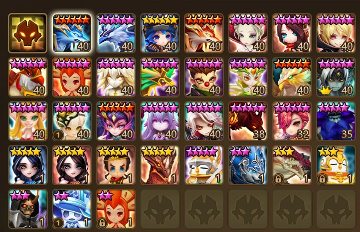 Conta SW - Lucifer & Nigong - Summoners War