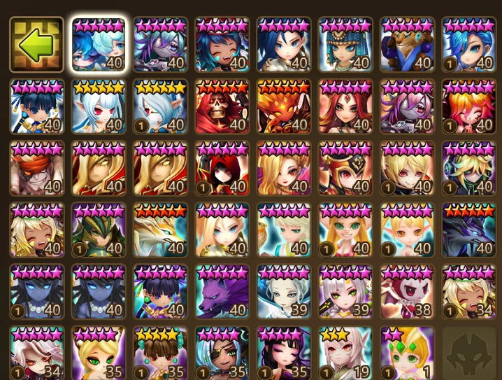 Conta SW - Lucifer & Nigong - Summoners War