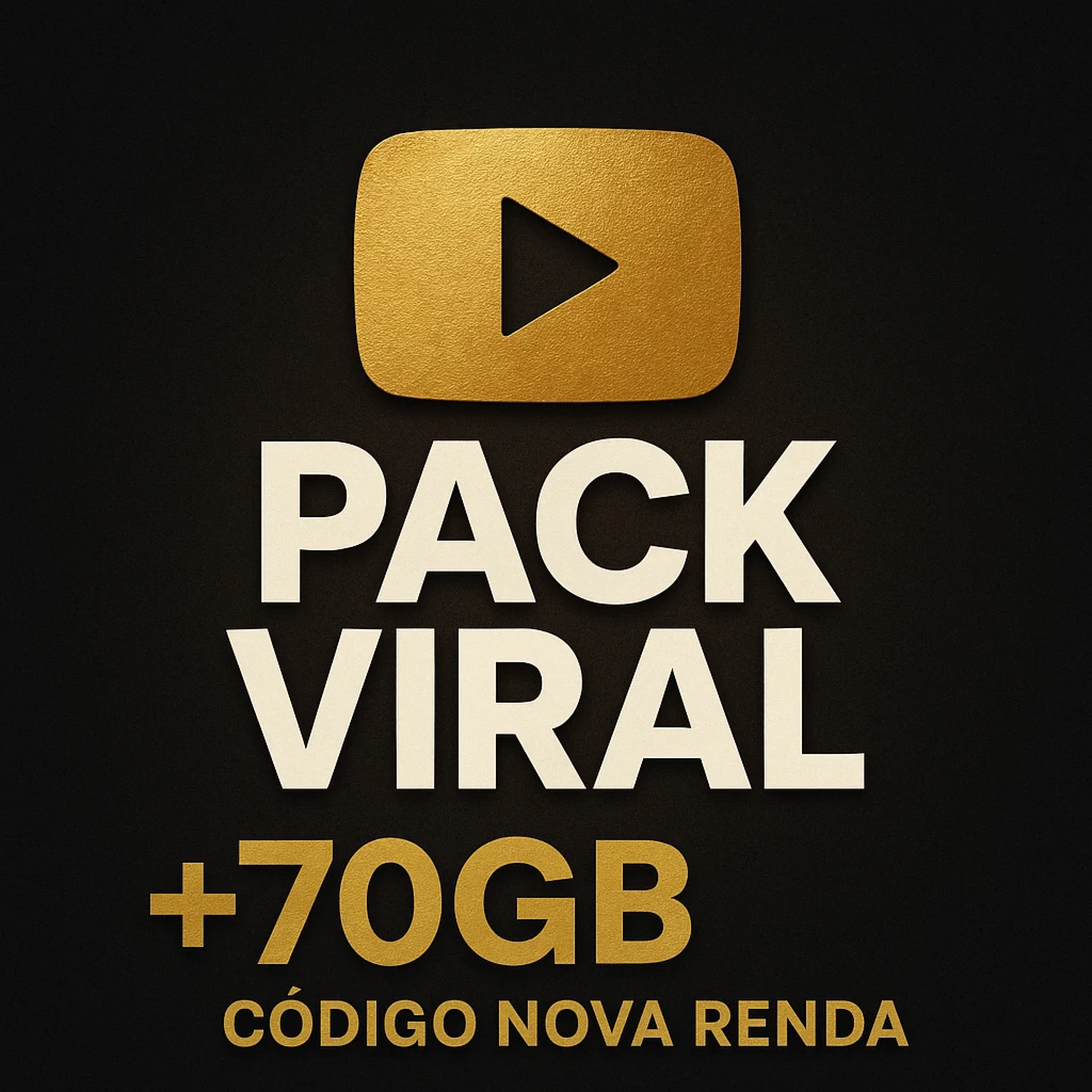 Pack exclusivo: +70GB de conteúdos editáveis para criar cana - Serviços Digitais