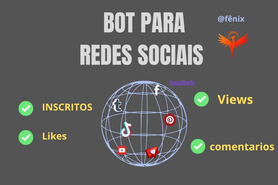Bot De Seguidores No Melhor Preço-Youtube,Instagram E Tiktok - Outros