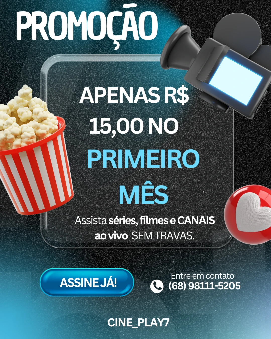 Iptv Completo (Promoção)🔥🔥 - Assinaturas e Premium