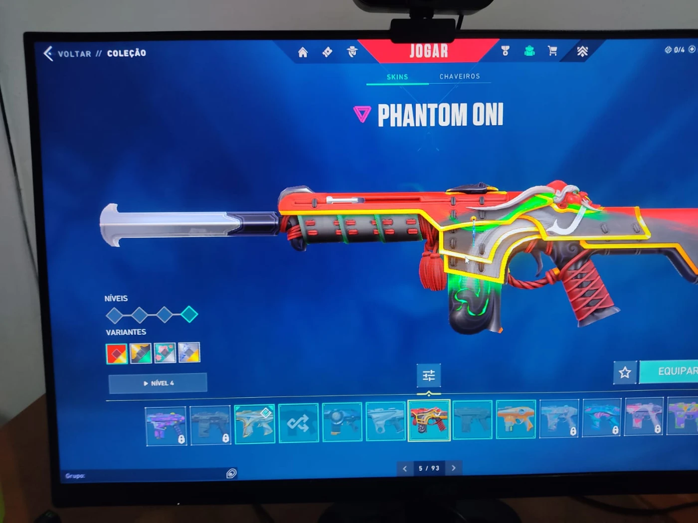 Conta Valorant Dima 3 (2K + Em Skins)