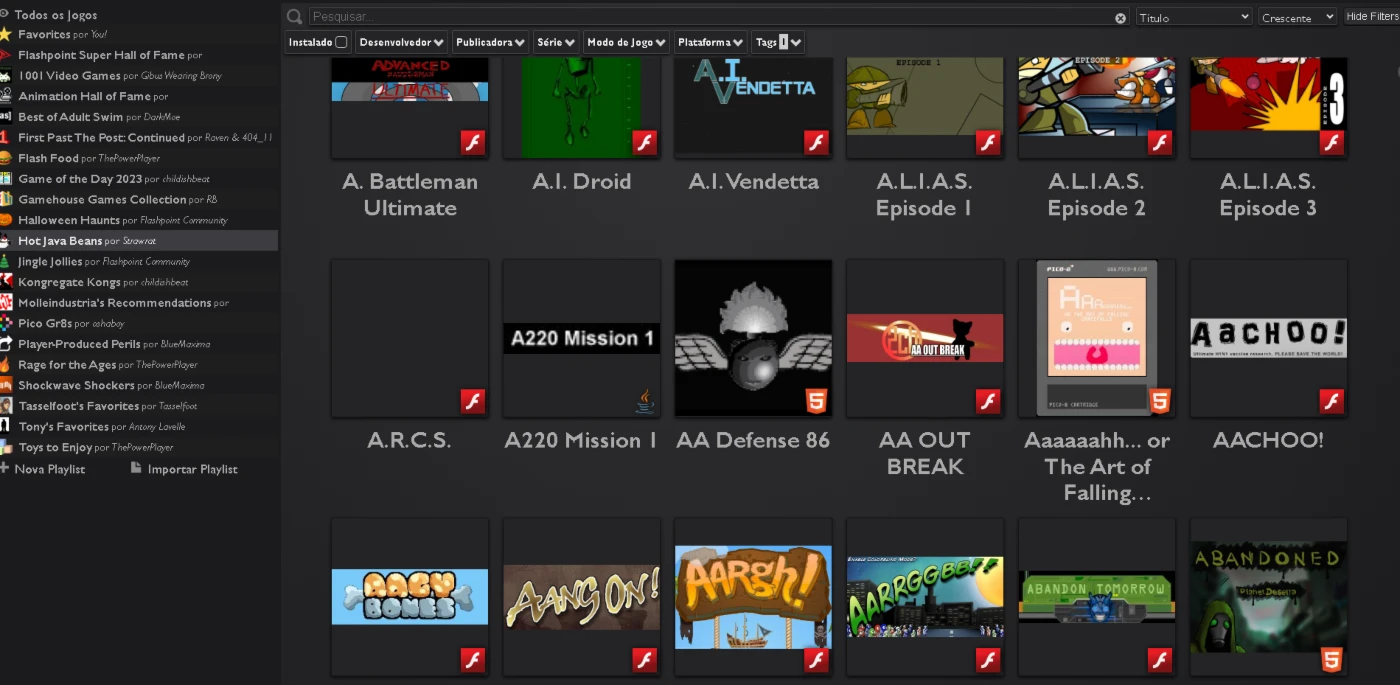 Jogos Flash Pack Premium Acervo de jogos Flash 200mil 2025 - Serviços Digitais