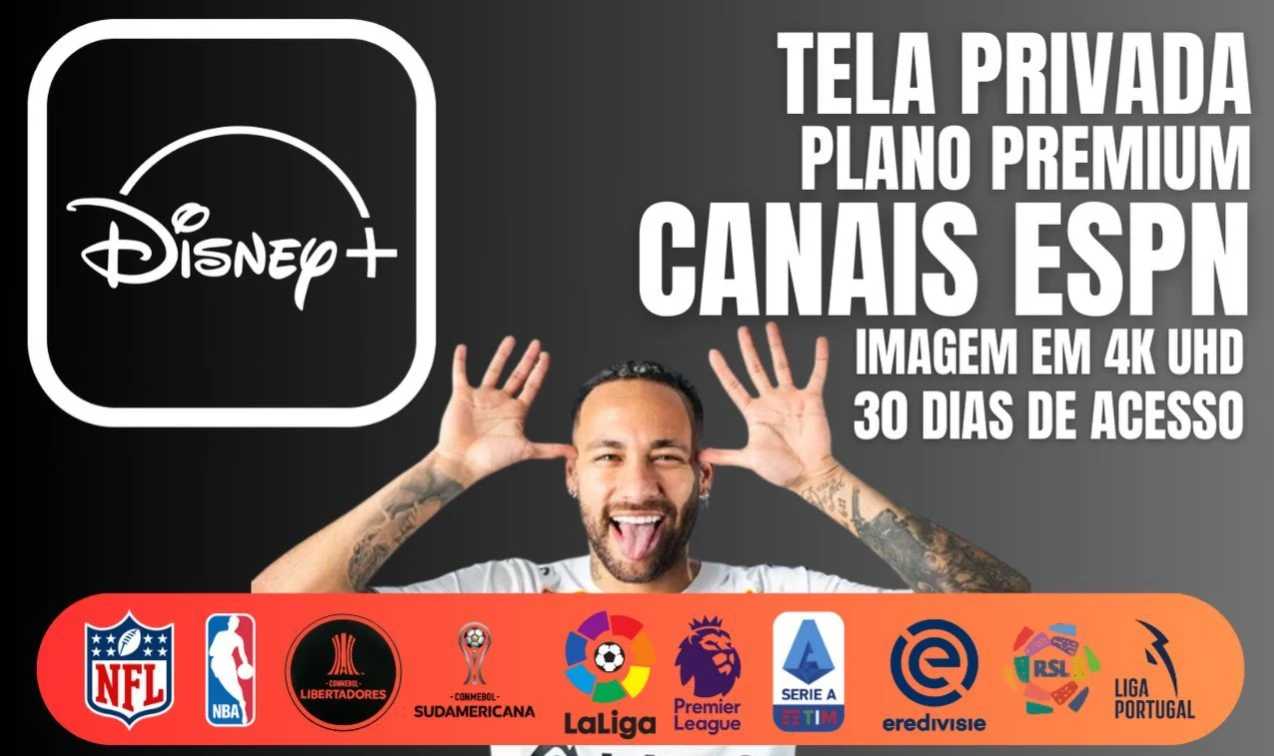 Disney + Star Plus 4K Premium Mais Barata 30 Dias