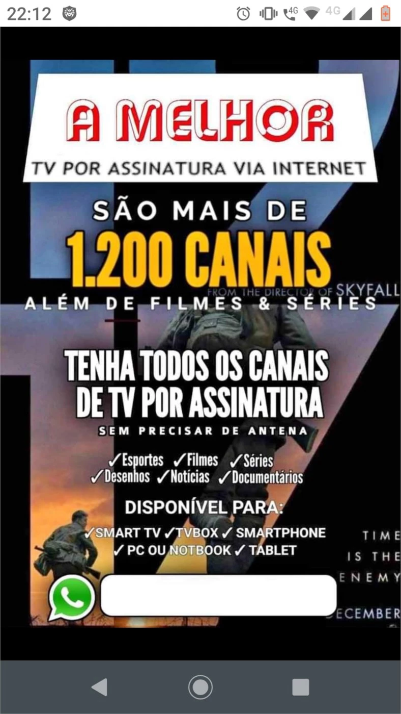 i.p.t.v de Qualidade.. - Assinaturas e Premium